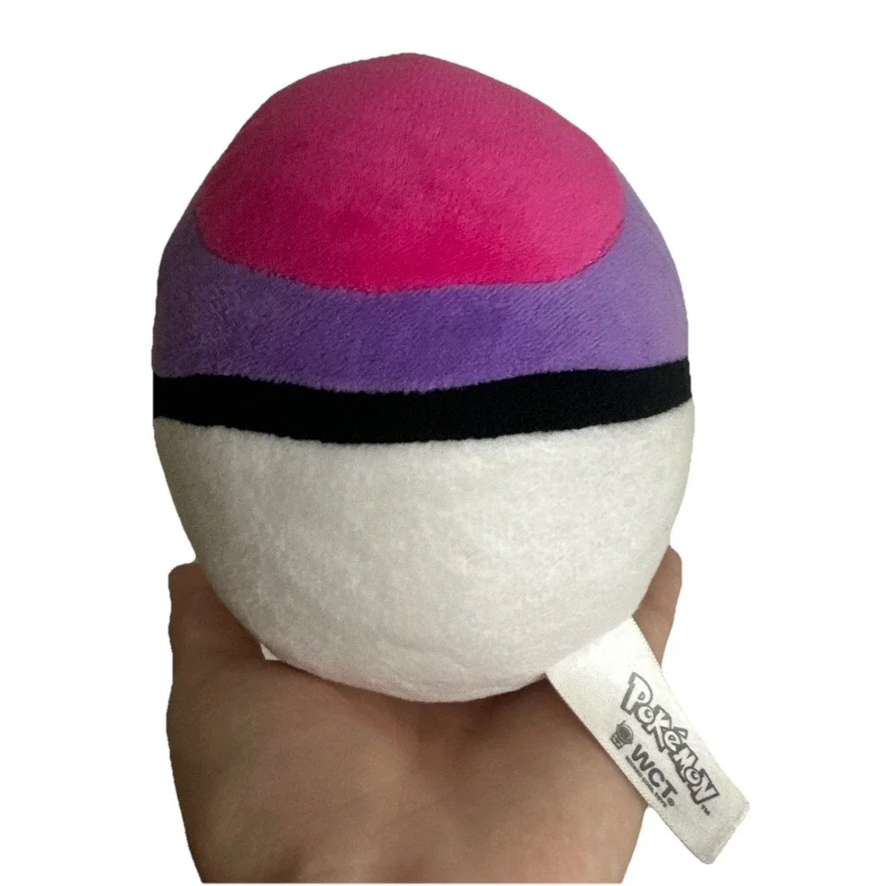 Pokemon Master Ball Plush Doll Stuffed Animal Toy Beanie Nintendo Collectible 4